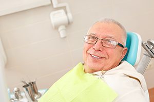 Older Man in Dental Chair