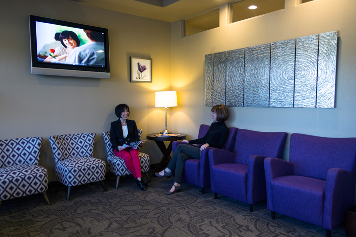 Reception area