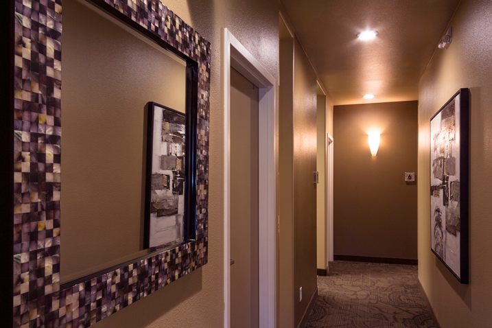 marin dental care office hallway